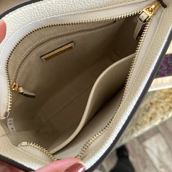 New Tory burch Thea swingpack crossbody/ shoulder bag in new ivory - Picture 10 of 13
